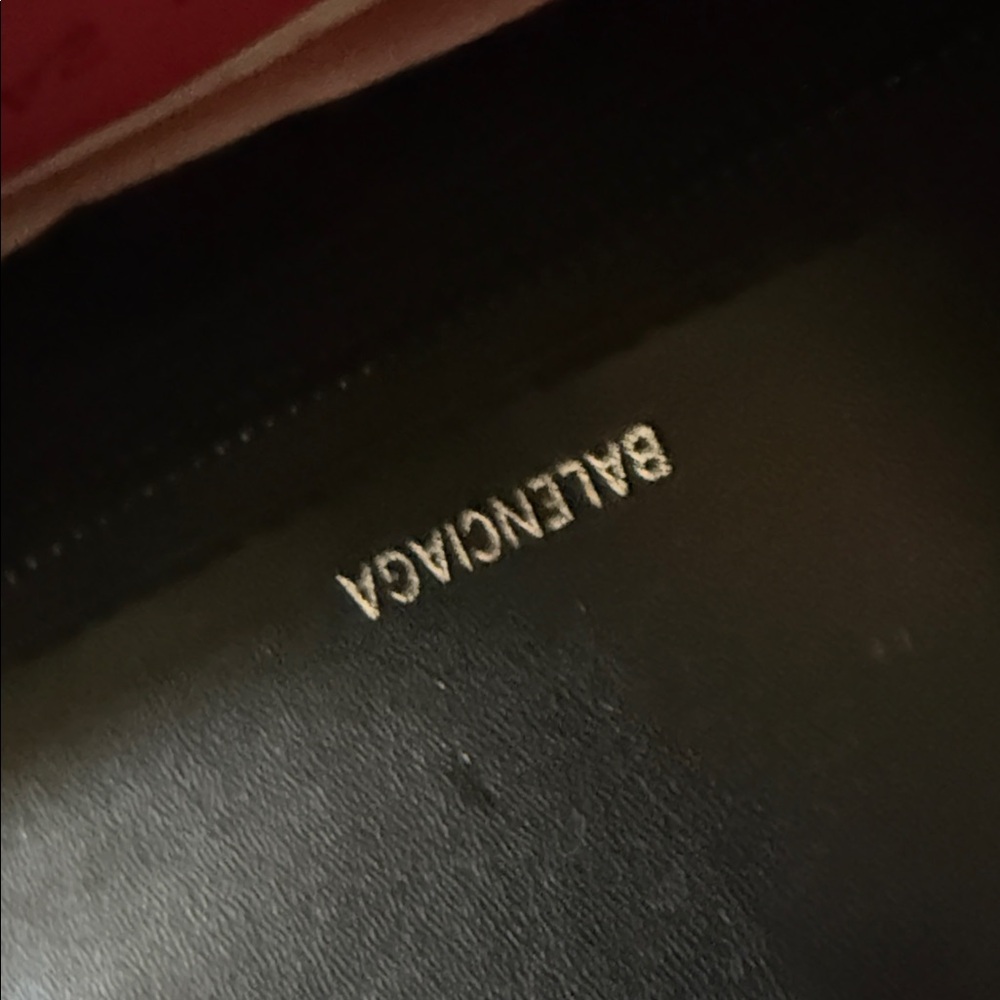 Balenciaga Black Embossed Mini Bag - Picture 8 of 8